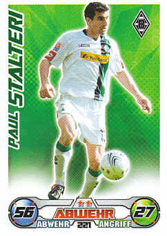 Paul Stalteri Borussia Monchengladbach 2009/10 Topps MA Bundesliga #221